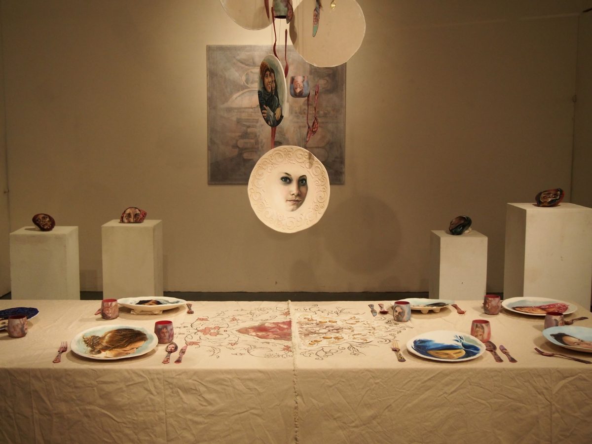 Hadieh Afshani- The First Supper